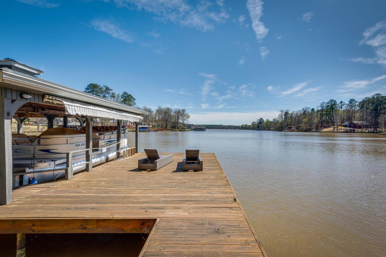 Quiet Lakefront Eatonton House With Boat Dock! 빌라 외부 사진