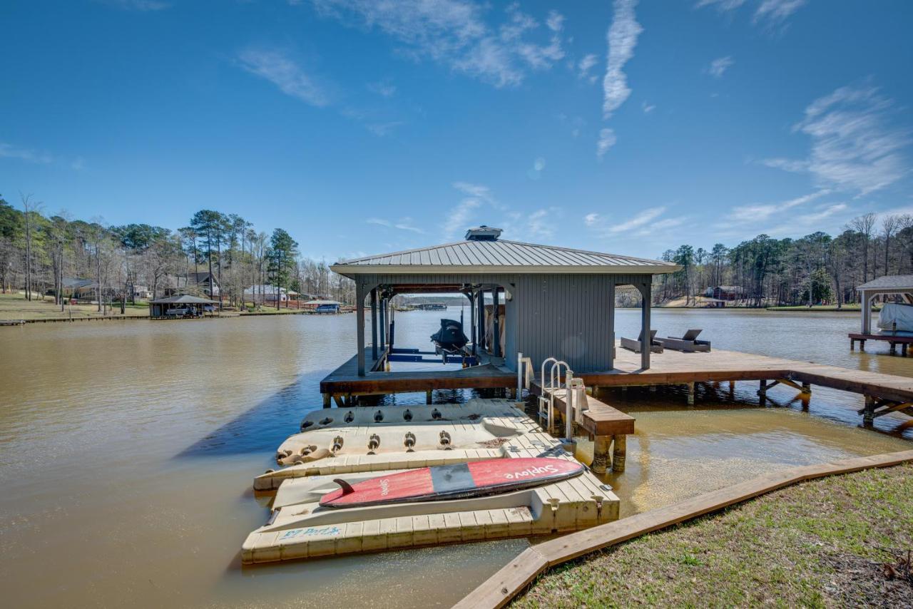 Quiet Lakefront Eatonton House With Boat Dock! 빌라 외부 사진