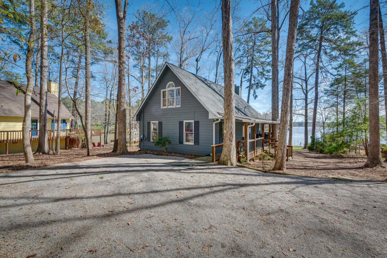 Quiet Lakefront Eatonton House With Boat Dock! 빌라 외부 사진