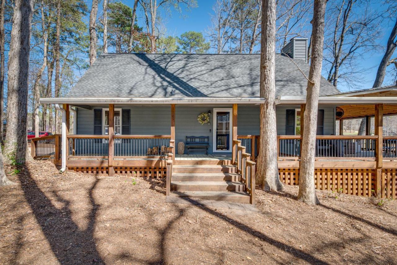 Quiet Lakefront Eatonton House With Boat Dock! 빌라 외부 사진